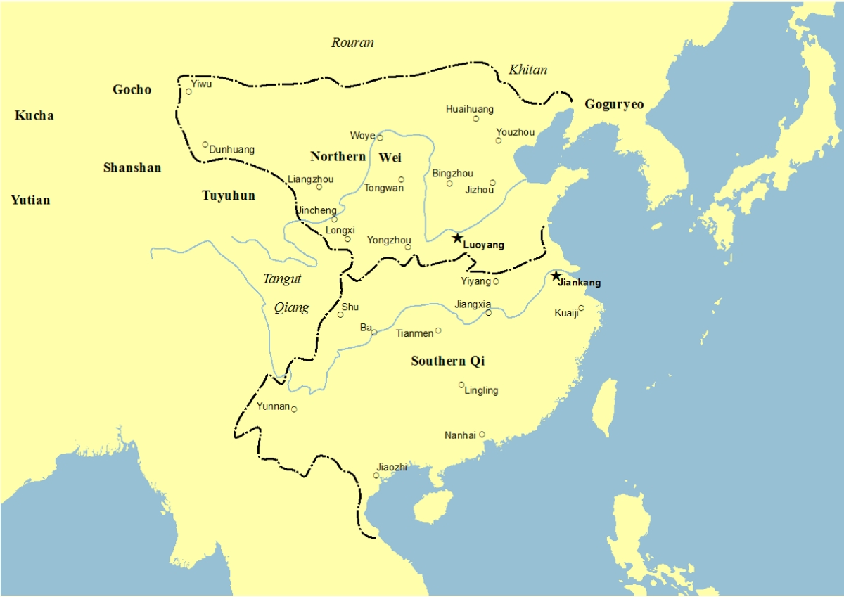 Chinese Dynasty: Northern and Southern Dynasties (420-589 CE)